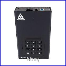 Apricorn 22TB Aegis Desktop Padlock FIPS 140-2 Validated 256-Bit Encrypted Ha