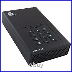 Apricorn 6TB Aegis Desktop Padlock FIPS 140-2 Validated 256-Bit Encrypted Har