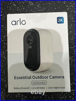 Arlo Essential Outdoor Wireless Live HD Security Camera Battery 2nd Gen VMC3050