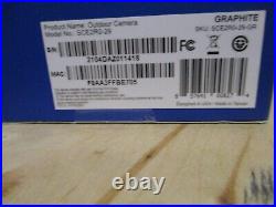 BLUE ADT SCE2R0-29-GR Wireless Outdoor Security Camera Graphite NEW SEALED