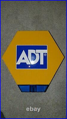 BRAND NEW ADT External Dummy Alarm Box Solar & Battery Powered with fittings