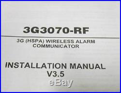 BRAND NEW DSC/ADT 3G Universal Wireless Alarm Communicator 3G3070-RF