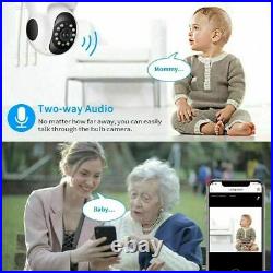 Baby Monitor Security Hiseeu Home Wireless 1080P 3MP Wifi IP Camera Audio Record