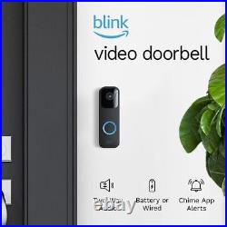 Blink Video Doorbell Two-Way Audio, HD Video, Motion, and Chime App Alerts