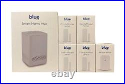 Blue by ADT Home Security System Smart Hub, 4 Door/Window Sensors, 1 Motion