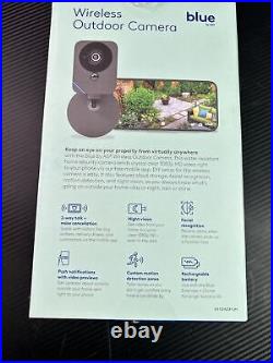Blue by ADT SCE2R0-29 Outdoor Camera Home Security System Gray Used