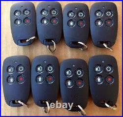 Brand New 8 Honeywell K5250-8 wireless remote Keyfob 5834-4, New Design