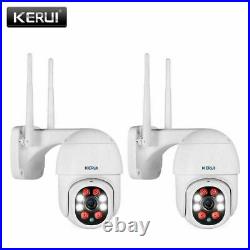 Camera 1080P Wifi KERUI IP Home Security Outdoor PTZ Surveillance Cameras 2PCS
