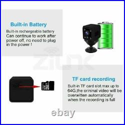 Camera Mini Camcorder WiFi 1080P HD Security Wireless IP Home Built-in Battery