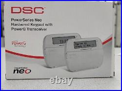 DSC DSC HS2LCDRF9ENG N PowerSeries Neo LCD Keypad Built-in PowerG Transceiver