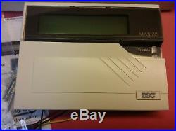 DSC LCD4500 Alarm Keypad For MAXSYS PC4010 & PC4020 RARE & NEW