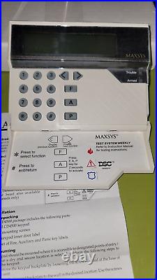 DSC LCD4500 V2.0 Maxsys Alarm Keypad for PC4010 & PC4020 NEW