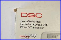 DSC PowerSeries NEO Full Message LCD Hardwired Keypad w Transceiver HS2LCD