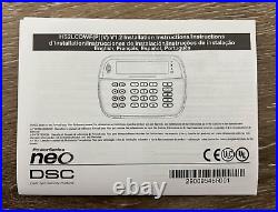 DSC PowerSeries Neo Full Message LCD 2-Way Wire-Free Keypad HS2LCDWF9ENG