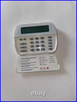 DSC RFK5500 Full Message Keypad with 433 MHz Wireless Receiver Pre Owned