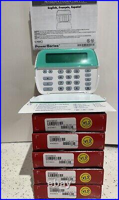 DSC RFK5500 Power Series LCD Full Message Keypad with 433 MHz Wireless Receiver