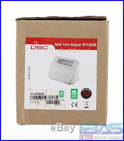 DSC WT5500DADT ADT Alarm System Wireless 2 Way Keypad for Alexor & Impassa New