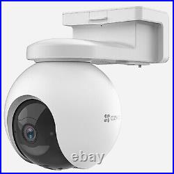 EZVIZ EB8 4G 2K Camera-Pan & Tilt 4G Battery Cam, Outdoor, 10400 mAh, 3 MP-White