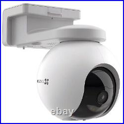 EZVIZ EB8 4G 2K Camera-Pan & Tilt 4G Battery Cam, Outdoor, 10400 mAh, 3 MP-White