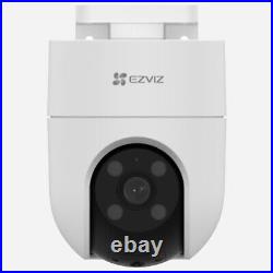 EZVIZ H8c 2K+ Pan & Tilt Wi-Fi Camera, Outdoor, 4MP Resolution, Smart IR, White