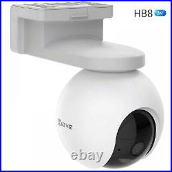 EZVIZ Pan & Tilt Battery Camera, HB8 2K Plus, Wi-Fi, Outdoor, 4 MP, Smart IR