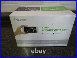 FREECAM Floodlight Camera Motion-Activated Outdoor Security WiFi Camera L800-W