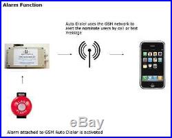 GSM AUTO DIALER DSC HONEYWELL ADT ETC TEXTS OR CALLS YOUR PHONE