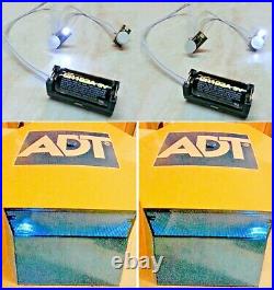 Genuine ADT Twin LED Flashing Decoy Dummy Alarm Box Cover + Bracket REF DCF10
