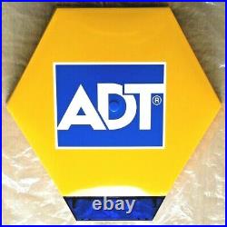 Genuine ADT Twin LED Flashing Decoy Dummy Alarm Box Cover + Bracket REF DCF6