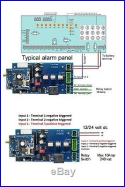 Gsm 2G/3G Alarm Wählgerät Dsc Honeywell Adt Ge 2GIG Visonic Kompatibel 4