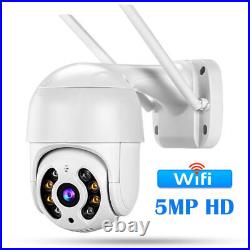 HD 5MP 4G Camera Zoom Outdoor CCTV Home Security IP Cam Two Way Audio