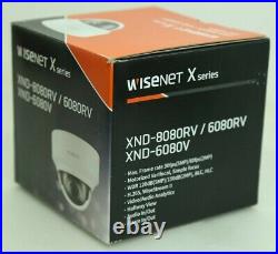 Hanwha Techwin WiseNet X XND-6080RV 2 Megapixel Network Security Camera NEW