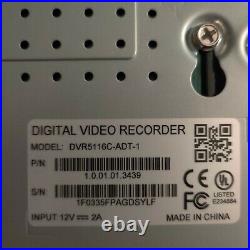 Home Security Kit DVR5116C-ADT-1 DVR Digital Video Recorder HDD Swan Pro Camera