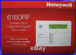 Honeywell 6160RF Alpha Display Keypad / Transceiver. Brand New. Free Shipping