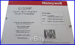 Honeywell 6160RF Alpha Display Keypad / Transceiver. Brand New. Free Shipping