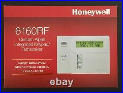 Honeywell 6160RF Custom Alpha Integrated Keypad/Transceiver NEW IN BOX