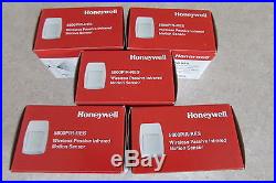 Honeywell ADT 5800PIR-RES 5 Lot NEW Wireless Motion Detector PIR Pet immunity