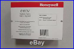 Honeywell ADT 6160V Custom Alpha Talking Voice Keypad Vista Alarm NIB Free Ship
