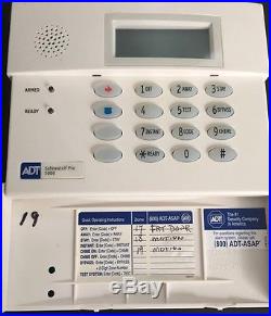Honeywell Ademco Safewatch Pro 3000EN + 2 6150 ADT Keypads
