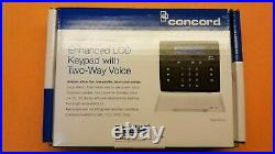 Interlogix GE Security Concord 600-1070-E Enhanced LCD Keypad with Two-Way Voice