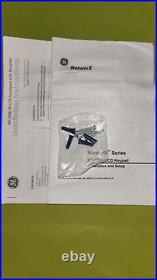 Interlogix GE Security NetworX NX-148E-RF LCD Keypad Wireless Receiver GE Logo