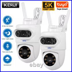 KERUI 16X 12X Wireless Security IP Camera 10MP WiFi Tuya Smart PTZ CCTV Camera