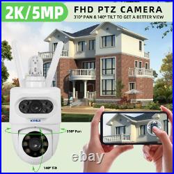 KERUI 16X 12X Wireless Security IP Camera 10MP WiFi Tuya Smart PTZ CCTV Camera