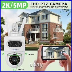 KERUI 16X 12X Wireless Security IP Camera 10MP WiFi Tuya Smart PTZ CCTV Camera