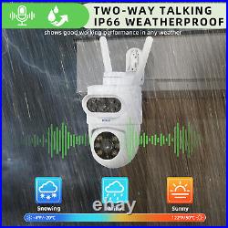 KERUI 16X 12X Wireless Security IP Camera 10MP WiFi Tuya Smart PTZ CCTV Camera