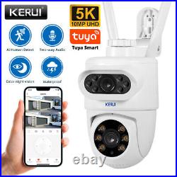 KERUI 16X 12X Wireless Security IP Camera 10MP WiFi Tuya Smart PTZ CCTV Camera