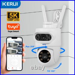 KERUI 16X 12X Wireless Security IP Camera 10MP WiFi Tuya Smart PTZ CCTV Camera