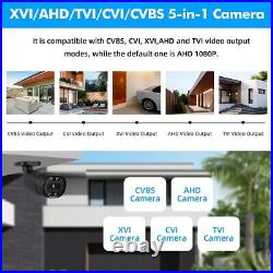 KERUI 8PCS 5MP HD Security Surveillance Camera Outdoor Indoor CCTV for DVR NEW KERUI 8PCS 5MP HD Security Surveillance Camera Outdoor Indoor CCTV for DVR NEW