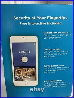 LIFESHIELD ADT Home Security System Keypad, Window & Motion Sensors, Camera