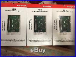 LOT OF 3 NEW ADEMCO/ADT/HONEYWELL 4219 8 Zone Wired Expansion Module